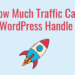 how much traffic can WordPress Handled
