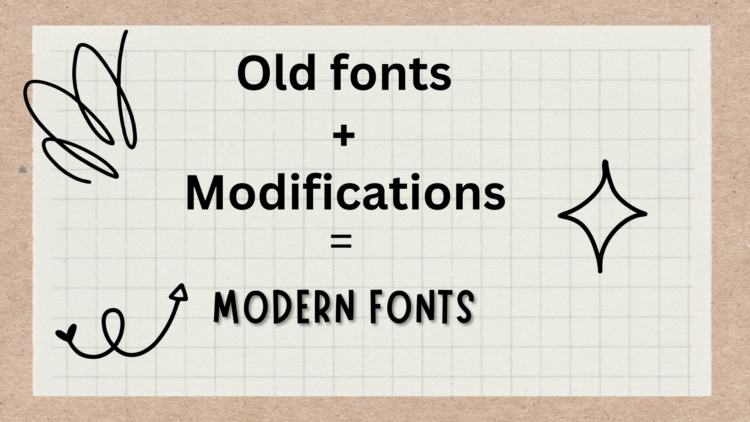 Modern Fonts