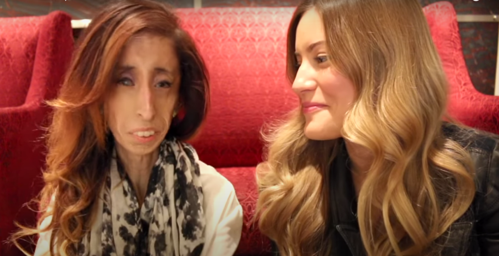 Lizzie Velasquez and iJustine