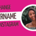 How to change username on Instagram