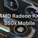 amd radeon rx 550x mobile