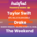 Instafest music festival; poster