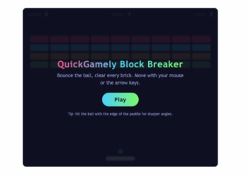 Google Block Breaker game