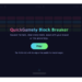 Google Block Breaker game