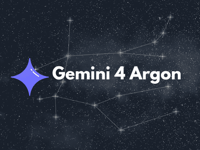 Gemini 4 Argon